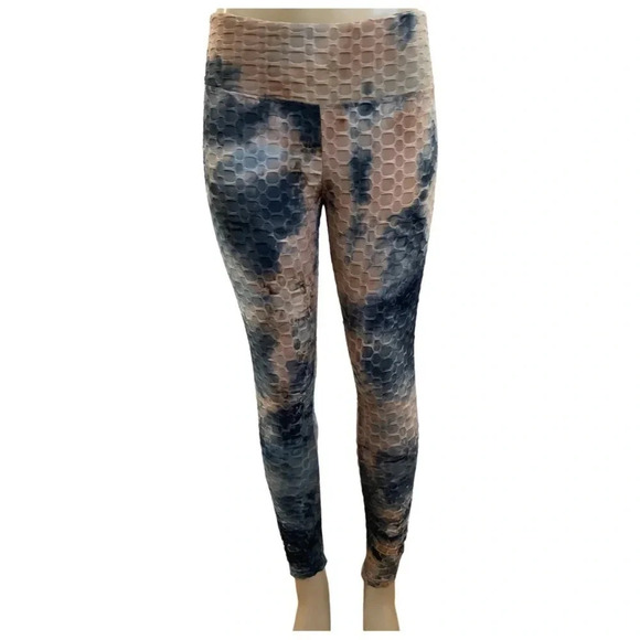 Hot Kiss Size Small Sculpting Tie Dye Leggings Size Small New With Tags - Picture 1 of 8